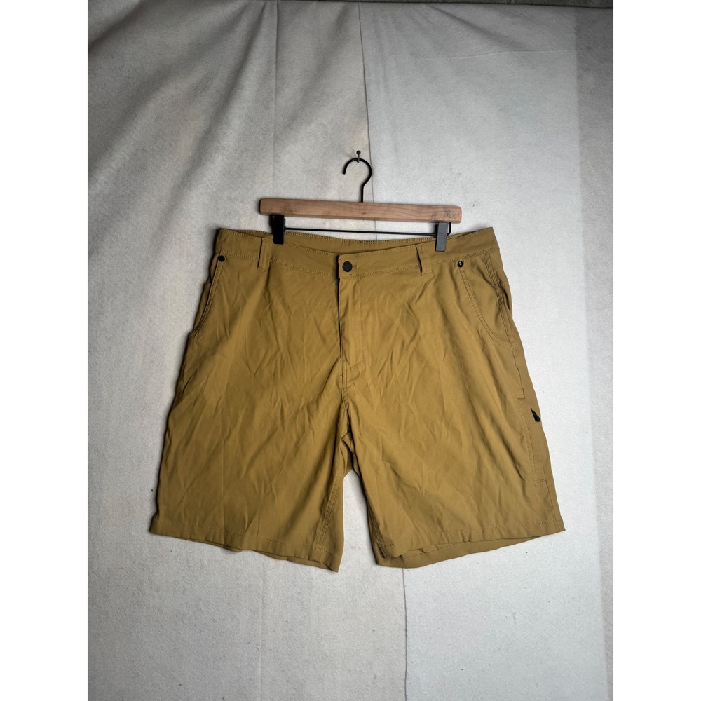 Merrell Mens Hiking Shorts Size 38 Tan Nylon Stretch Outdoor‎ Trekking 1863723